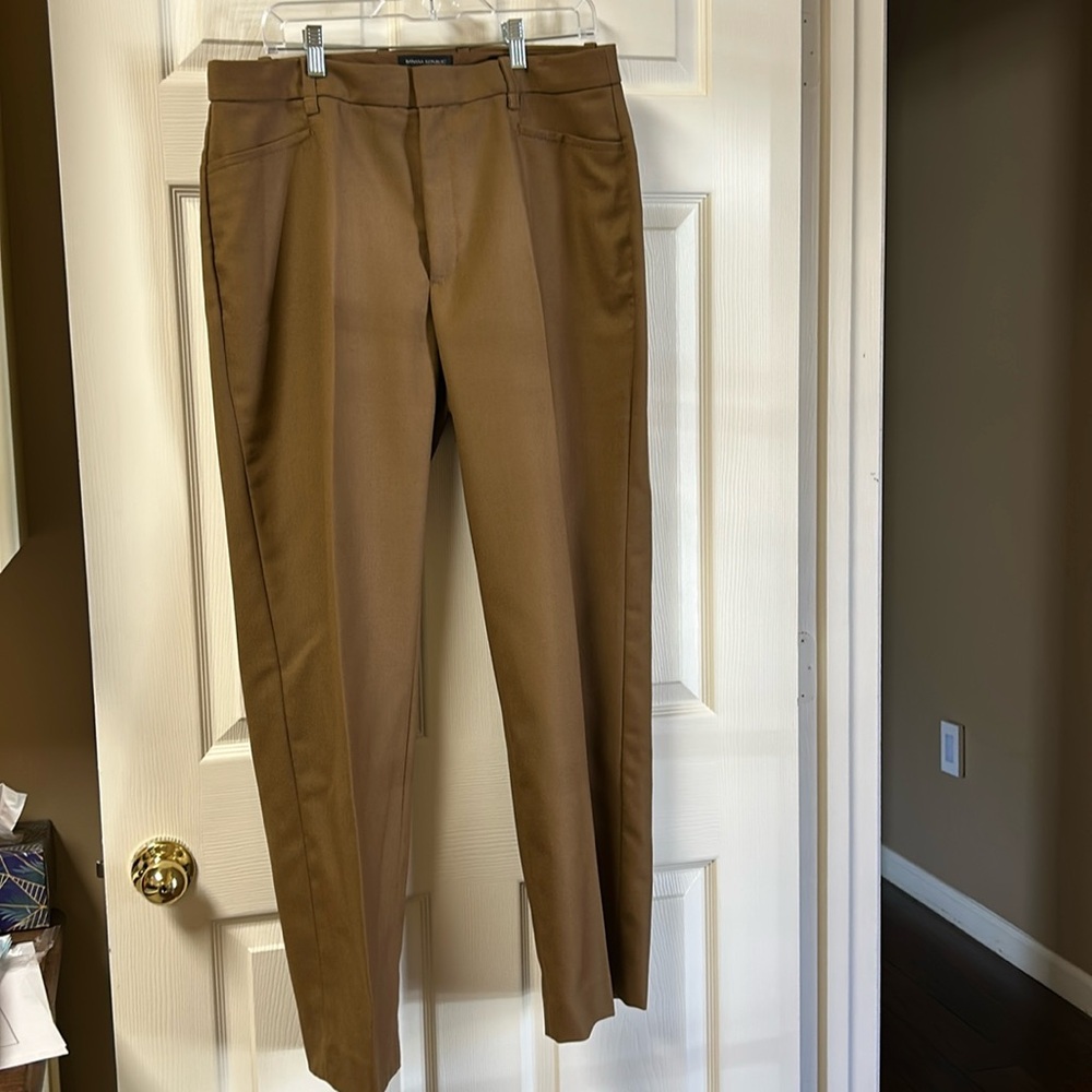 BANANA REPUBLIC LIDO STRAIGHT ITALIAN WOOL PANT
